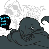 Nightmare Sans-Tired