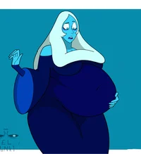 Pregnan Blue Diamond