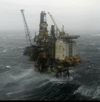 Oil rig co-workers