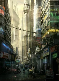 Abandoned Robot City