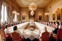 Unruly Royal Dinner