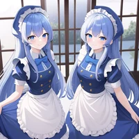 Twin Mer Maids