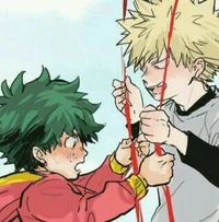 Bakudeku as kids