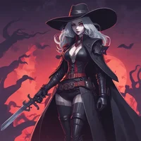 Vampire hunter girl
