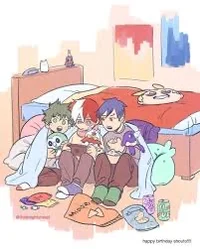 Mha sleepover 