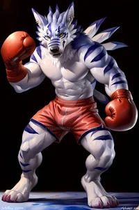 Boxing Weregarurumon