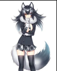 Snowy the Wolf Girl