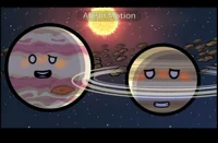Jupiter And Saturn