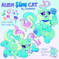 Alien Slime cat
