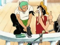 Kid Luffy and Zoro