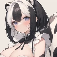 Skunk girl bartender