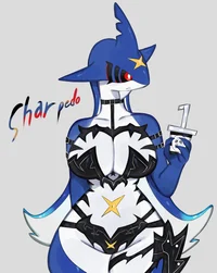 Sharpedo Fem Anthro
