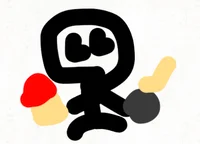 Bomb stick figure