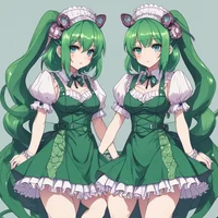 Twin Snake Maids
