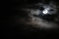 Sky Dark in the moon