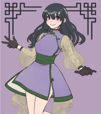 Venera in a dress
