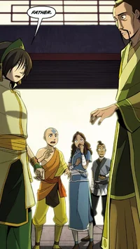 Toph -ATLA Comic-