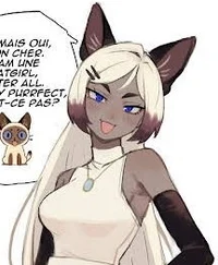 Smug French Catgirl