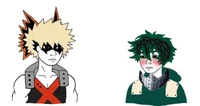 Bakugo and Deku 