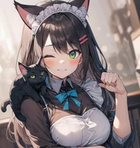 Maid neko
