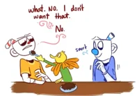 Mugman and Cuphead