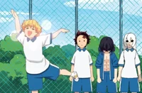 Tanjiro y sus amigos