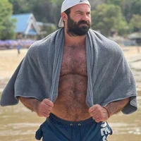 Gym rat adoptive dad