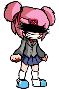 Glitched Natsuki