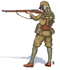 Japanese soldier