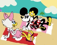 Minnie and Daisy at 