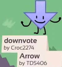 Downvote Arrow BFB 2