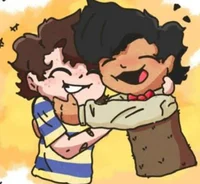 Young Cesar and Mark