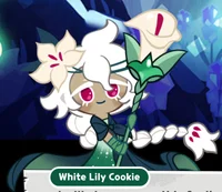 White lily cookie 