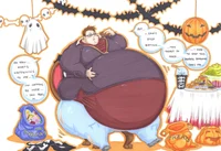 A fat Halloween 