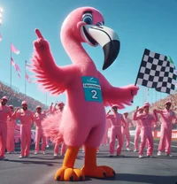 Racing Mascot