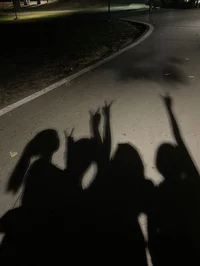 Group with besties