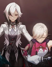 Lyney and Arlecchino