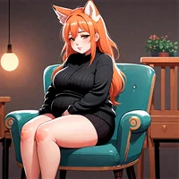 Chubby fox girl
