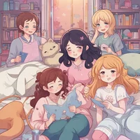Bestie sleepover