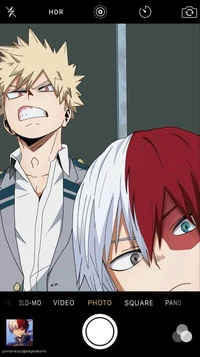 Todoroki and Bakugou