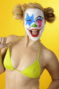 Female clown girl 