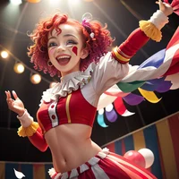 Clown girl