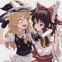 Reimu and Marisa