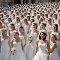 Bride Crowd