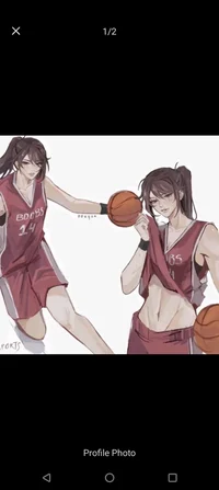A tall girl