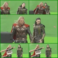 Loki and the warrior