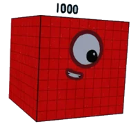 Numberblock 1000