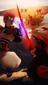 Akaza vs rengoku