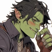 MA Half orc wizard