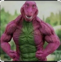Ripped barney